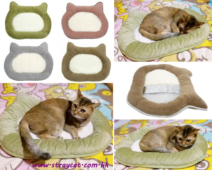 日本貓頭保暖貓床
