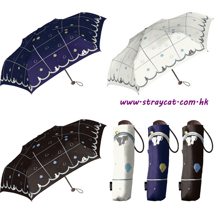 日本水滴貓摺傘
