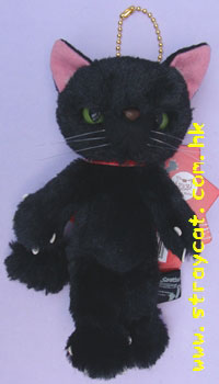 Scratch黑貓吊飾公仔１