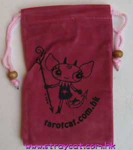 塔羅貓占卜棋之貓幻棋盤隨書附送塔羅貓電話袋，兩款任擇的另一款