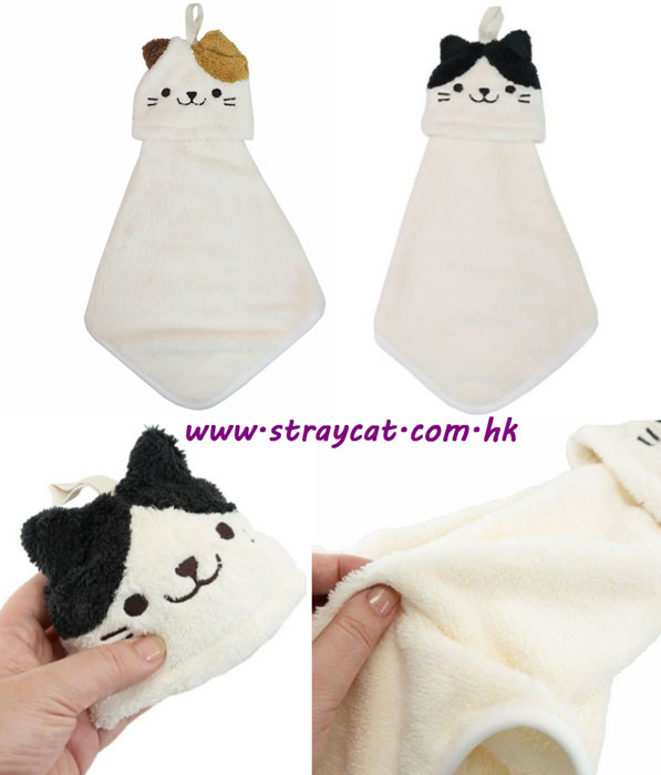 日本貓頭抹手巾