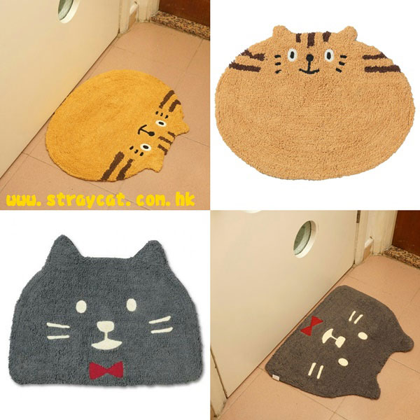 紅煲呔貓地毯及虎紋貓地毯