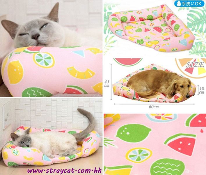 日本Cattyman三角涼感水果貓床