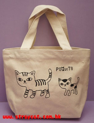 PoQuito貓手挽袋２