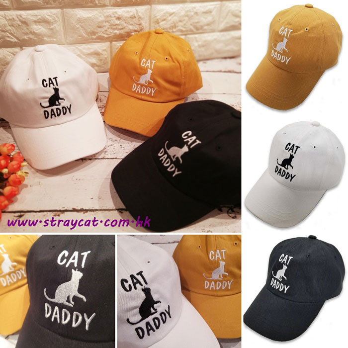 日本刺繡貓Cat Daddy Cap帽