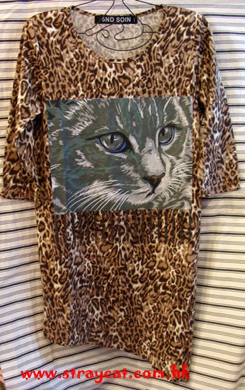 豹紋貓衫