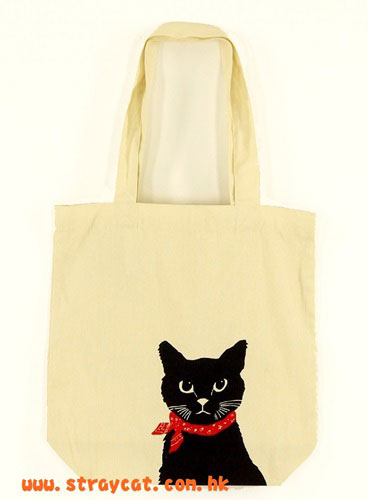 日本黑貓上膊大袋