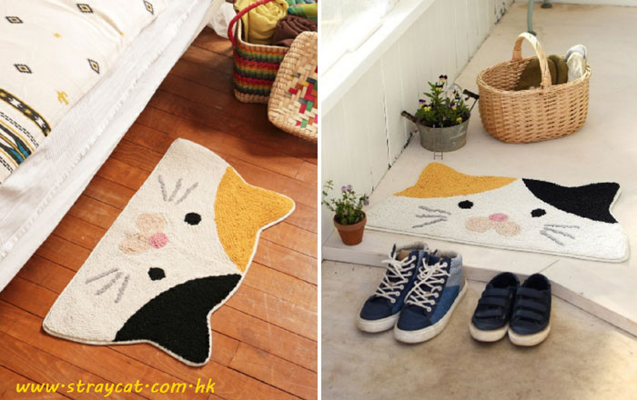 日本半圓貓頭地毯